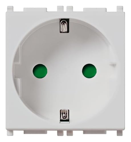 VIMAR SERIE Wandhalter – sicury 2-polig + Erde 16 A Deutsch Silver von VIMAR