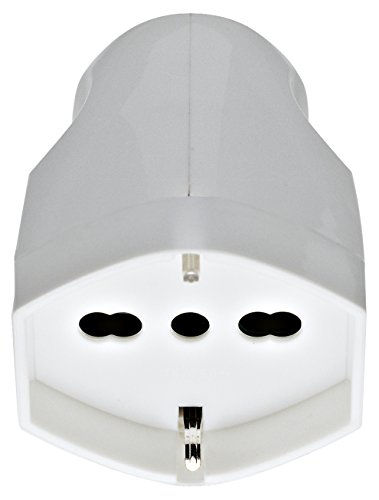 VIMAR – Steckdose 2-polig + Erde 16 A Universal Axial weiß von VIMAR