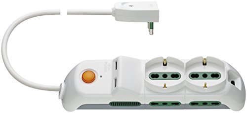 VIMAR fp00526.c.b Zwei Stecker Universal, 4P17/11, spb17, 2 USB und SPD B von VIMAR