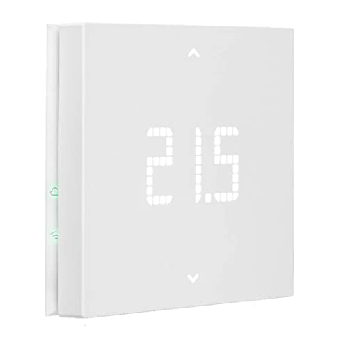 Vimar 02913 Smart LTE-Thermostat, kompatibel mit den Sprachassistenten Alexa und Google, lokale Steuerung und Fernverwaltung über App View, LED-Hintergrundbeleuchtung, AP-Installation von VIMAR