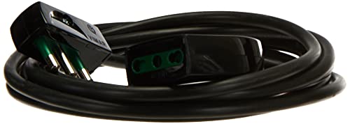 Vimar 0P32386 Verlängerungskabel 3 G1 und Flachstecker, 3 m Schwarz von VIMAR