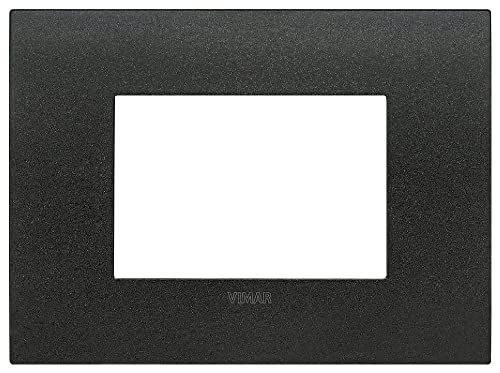 Vimar 19953.01 Arké fit Plate 3 Module, Metall, Graphit matt Vimar 19953.01 Arké fit Plate 3 Module, Metall, Graphit matt von VIMAR