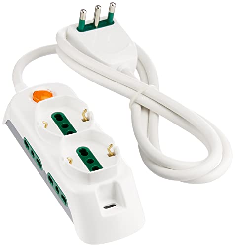 Vimar FP00521.C.B Universalstecker, 4P17/11 und Spb17, Weiß Vimar FP00521.C.B Universalstecker, 4P17/11 und Spb17, Weiß von VIMAR