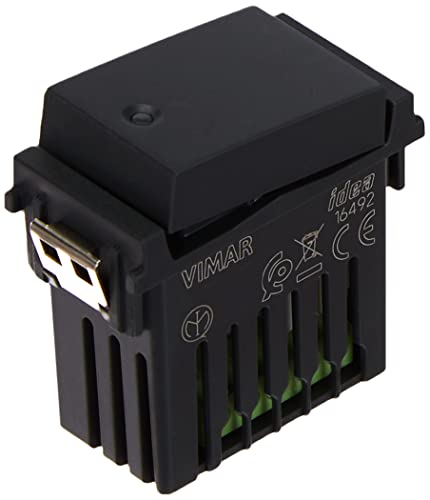 Vimar 16492 VIEW Wireless Umsteller mit Relaisausgang für Lampen, Transformatoren und Fernbedienung mit doppelter Bluetooth 5.0 und Zigbee 3.0 Technologie Vimar 16492 VIEW Wireless Umsteller mit Relaisausgang für Lampen, Transformatoren und Fernbedienung mit doppelter Bluetooth 5.0 und Zigbee 3.0 Technologie von VIMAR
