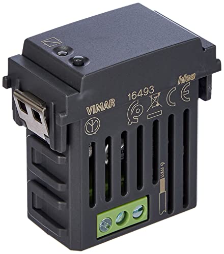 Vimar 16493 Idea IoT VIEW Wireless angeschlossener Stellantrieb mit Relaisausgang NO 16 A, lokale und ferngesteuerte Steuerung, doppelte Technologie auf Bluetooth 5.0 und Zigbee 3.0 Standard Vimar 16493 Idea IoT VIEW Wireless angeschlossener Stellantrieb mit Relaisausgang NO 16 A, lokale und ferngesteuerte Steuerung, doppelte Technologie auf Bluetooth 5.0 und Zigbee 3.0 Standard von VIMAR