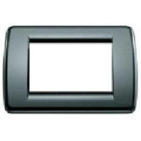 Platte 3 module rondo' graphitgrau idee serie 16763.15 - Vimar Platte 3 module rondo' graphitgrau idee serie 16763.15 - Vimar von VIMAR