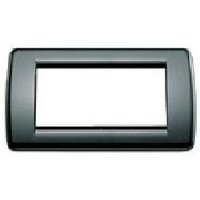 Platte 4 module rondo' schwarz idee serie 16764.16 - Vimar Platte 4 module rondo' schwarz idee serie 16764.16 - Vimar von VIMAR