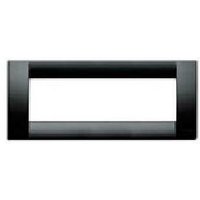 Technopolymer platte 6 module schwarz idee serie 16746.16 - Vimar von VIMAR