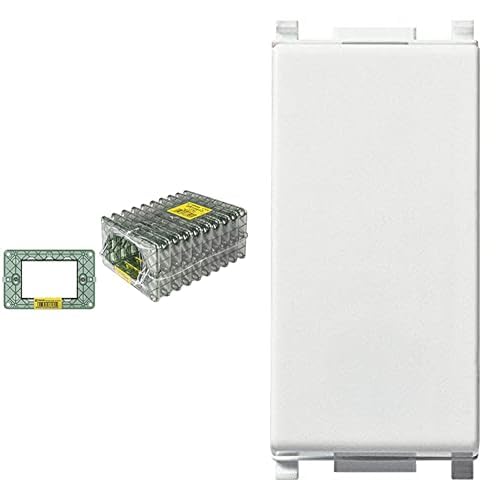 Vimar Plana 0T14613 Halterung 3 Module mit Schrauben, für Boxen 3 Module, 10 Stück von VIMAR