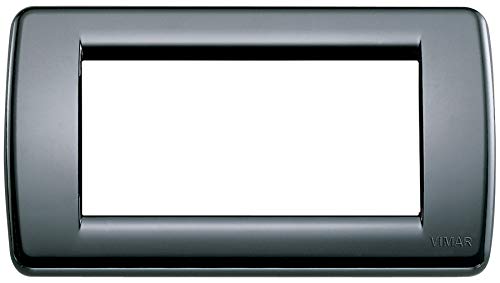 Vimar Serie Idea - Platte rund 4 Modul Kunststoff schwarz Vimar Serie Idea - Platte rund 4 Modul Kunststoff schwarz von VIMAR
