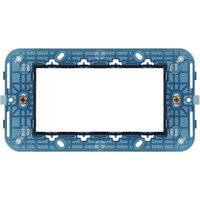 Vimar - Unterstützung 4 Module mit Schrauben für Boxen Zivil-Serie Arkè Code 19614 von VIMAR