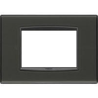 Vimar eikon classic platte 3 module reflex anthrazit 20653.42 von VIMAR