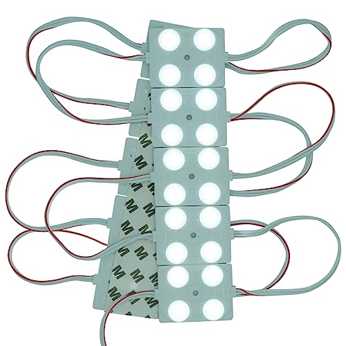 VIMLED 12V LED Einspritzmodule – 10 Stück à 4 W / 360 lm kaltweiß – IP67 wasserfeste SMD LED Injektion Module zur Beleuchtung für Lichtwerbung, Ambiente oder als Arbeitslicht VIMLED 12V LED Einspritzmodule – 10 Stück à 4 W / 360 lm kaltweiß – IP67 wasserfeste SMD LED Injektion Module zur Beleuchtung für Lichtwerbung, Ambiente oder als Arbeitslicht von VIMLED