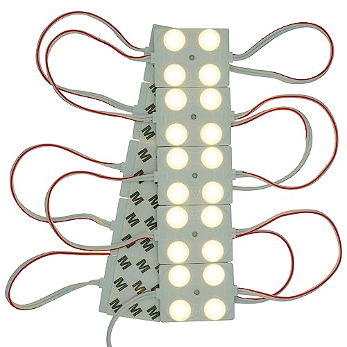 VIMLED 12V LED Einspritzmodule – 10 Stück à 4 W / 360 lm in warmweiß – IP67 wasserfeste SMD LED Injektion Module zur Beleuchtung für Lichtwerbung, Ambiente oder als Arbeitslicht VIMLED 12V LED Einspritzmodule – 10 Stück à 4 W / 360 lm in warmweiß – IP67 wasserfeste SMD LED Injektion Module zur Beleuchtung für Lichtwerbung, Ambiente oder als Arbeitslicht von VIMLED
