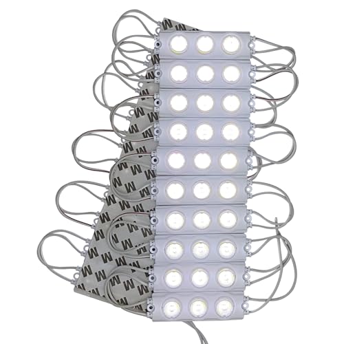 VIMLED 12V LED Module für Kanteneinstrahlung – 20 Stück à 3 W / 240 lm in kaltweiß – IP67 wasserfeste SMD LED Injektionsmodule als Hintergrundbeleuchtung in der Werbetechnik VIMLED 12V LED Module für Kanteneinstrahlung – 20 Stück à 3 W / 240 lm in kaltweiß – IP67 wasserfeste SMD LED Injektionsmodule als Hintergrundbeleuchtung in der Werbetechnik von VIMLED