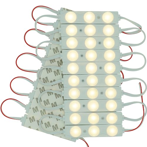 VIMLED 12V LED Einspritzmodule – 20 Stück à 1,4 W / 130 lm in warmweiß – IP67 wasserfeste SMD LED Injektion Module zur Beleuchtung für Lichtwerbung, Ambiente oder als Arbeitslicht VIMLED 12V LED Einspritzmodule – 20 Stück à 1,4 W / 130 lm in warmweiß – IP67 wasserfeste SMD LED Injektion Module zur Beleuchtung für Lichtwerbung, Ambiente oder als Arbeitslicht von VIMLED
