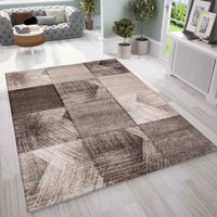 Vimoda - Designer Teppich Wohnzimmer Inneneinrichtung Modern Beige,120x170 cm von VIMODA