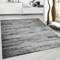 Vimoda - Teppich Modern Klassisch Wohnzimmer Schlafzimmer Modern Kurzflor Flur Küche,120x170 cm, 451Anthrazit von VIMODA