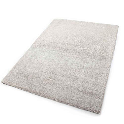 VIMODA Fellteppich Kunstfell Teppich Imitat Meliert mit Doppelter Farbverlauf Dicht Flauschig Seidiger Glanz Hochflor, Farbe:Beige, Maße:160x230 cm VIMODA Fellteppich Kunstfell Teppich Imitat Meliert mit Doppelter Farbverlauf Dicht Flauschig Seidiger Glanz Hochflor, Farbe:Beige, Maße:160x230 cm von VIMODA
