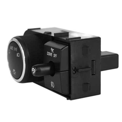 Kompatibel Mit Chevrolet Für Silverado 1500 Für Avalanche 2007–2013, Auto-Instrumenten-Dimmer, Scheinwerfer, Nebelscheinwerferschalter 25858705 Hauptlichtschalter von VINCTV