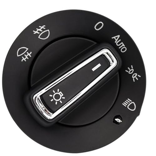 Kompatibel Mit Seat Für Passat B6 2005 2006 2007 2008 2009 2010 Auto-Scheinwerfer-Kopflampenschalter Lichtsensor Refit 5ND941431B Hauptlichtschalter Kompatibel Mit Seat Für Passat B6 2005 2006 2007 2008 2009 2010 Auto-Scheinwerfer-Kopflampenschalter Lichtsensor Refit 5ND941431B Hauptlichtschalter von VINCTV