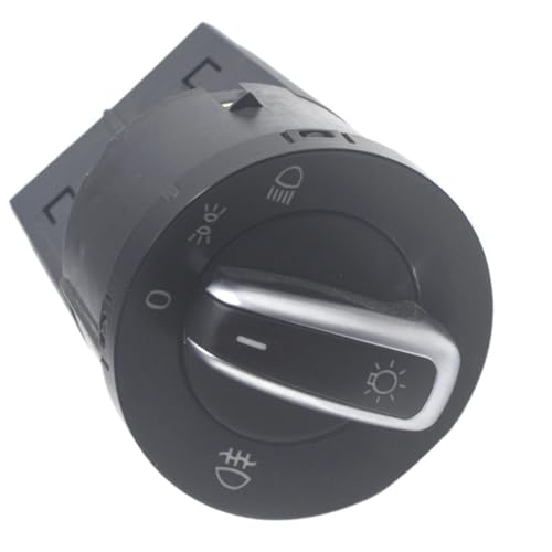 Kompatibel Mit Skoda Für Rapid 2012 2013 2014 2015 2016 2017 2018 2019 2020 2021 2022 Scheinwerferschalter Lichtschalter 5C6941531 Hauptlichtschalter von VINCTV