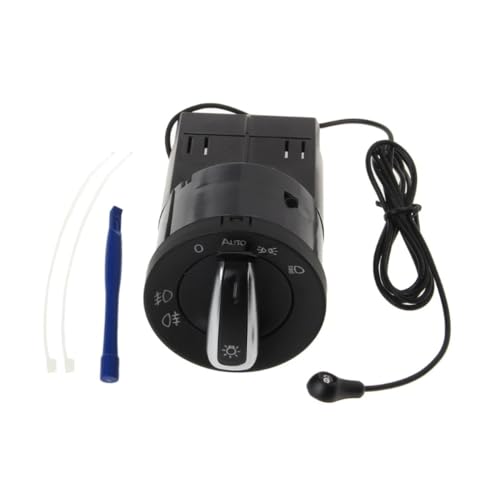 Kompatibel Mit VW Für Beetle Für Golf MK4 Für J&etta MK4 Headling Nebelscheinwerferschalter Zubehör Innerer Scheinwerferknopf 1AA100144-2 Hauptlichtschalter von VINCTV