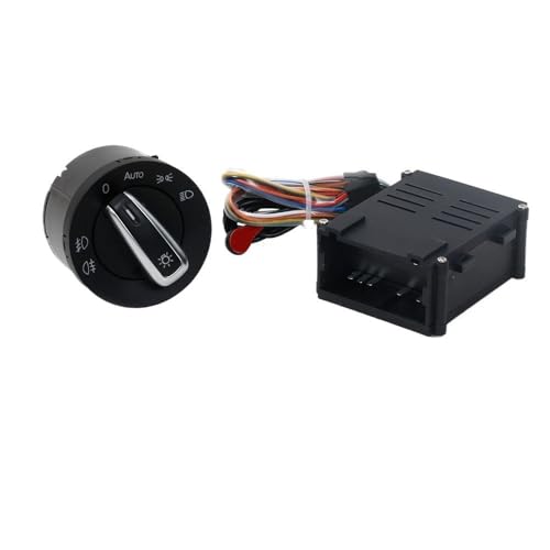 Kompatibel Mit VW Für Bora Mk4 Für J&etta Mk4 Für Passat Für B5 Für B5.5 1998 1999 2000 2001 2002 2003 2004 Scheinwerferschalter Licht 3BD941531A Hauptlichtschalter von VINCTV
