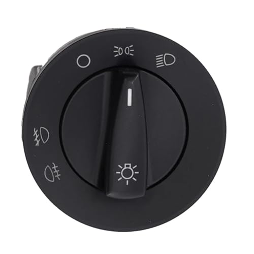 Kompatibel Mit VW Für Bora Mk4 Für J&etta Mk4 Für Passat Für B5 Für B5.5 1998 1999 2000 2001 2002 2003 2004 Scheinwerferschalter Nebel 3BD941531A Hauptlichtschalter(NO Auto NO Chrome) von VINCTV
