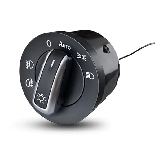 Kompatibel Mit VW Für Golf Plus Für Tiguan Für Scirocco 2009 2010 2011 2012 2013 2014 Auto-Scheinwerferlampen-Steuerschalter Lichtsensor Hauptlichtschalter von VINCTV