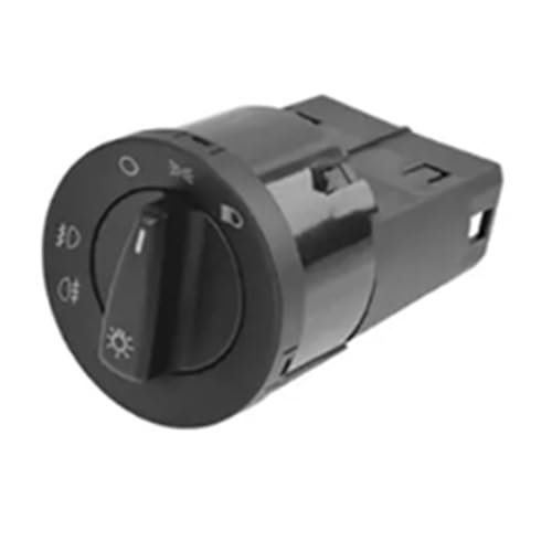 Kompatibel Mit VW Für J&etta Für Bora Für Beetle 1999–2010, Upgrade-Modifikation, Auto-Scheinwerferlampen-Steuerschalter Senso 3BD941531 Hauptlichtschalter von VINCTV