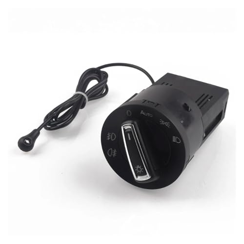 Kompatibel Mit VW Für J&etta Für Bora Für Golf MK4 Auto-Scheinwerferschaltermodul Scheinwerferschalter-Steuersensor 1C0941531, 3BD941531 Hauptlichtschalter(External) von VINCTV