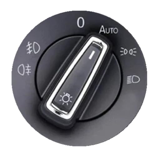 Kompatibel Mit VW Für Polo 2012 2013 2014 2015 2016 2017 2018 2019 2020 2021 2022 Auto-Scheinwerferschaltermodul Lichtsensormodul Hauptlichtschalter(Small plug) von VINCTV