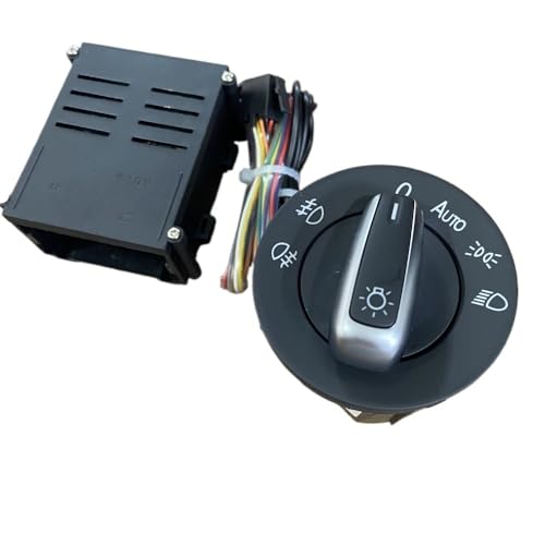 Kompatibel Mit VW Für Polo 6R Für Golf MK6 Auto-Scheinwerferschalter Und Externes Modul Auto-Scheinwerferschalter Lichtschalter 5ND941431B Hauptlichtschalter Kompatibel Mit VW Für Polo 6R Für Golf MK6 Auto-Scheinwerferschalter Und Externes Modul Auto-Scheinwerferschalter Lichtschalter 5ND941431B Hauptlichtschalter von VINCTV