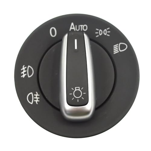 Kompatibel Mit VW Für Polo 6R Für Golf MK6 Auto-Scheinwerferschalter Und Externes Modul Auto-Scheinwerferschalter Lichtschalter 5ND941431B Hauptlichtschalter von VINCTV