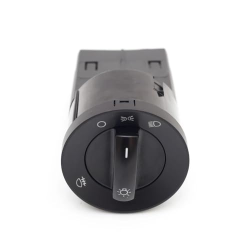 Kompatibel Mit VW Für Polo Chrom-Scheinwerferschalter, Auto-Scheinwerfersensor, Auto-Scheinwerferschalter, Lichtschalter 6Q0941531B 6Q0941531M Hauptlichtschalter von VINCTV