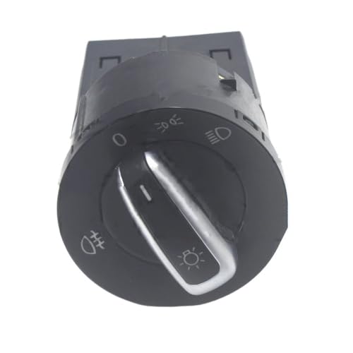 Kompatibel Mit VW Für Polo Für Amarok Für Beetle 2013 2014 2015 2016 Auto-Scheinwerfer-Steuerschalter Auto-Scheinwerferschalter 5C6941531 Hauptlichtschalter von VINCTV
