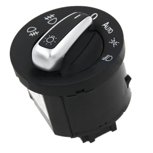 Kompatibel Mit VW Für Scirocco Für J&etta Mk5 Mk6 Für Touran 2009 2010 2011 2012 2013 2014 2015 Auto-Scheinwerferschalter Nebel 5ND941431B Hauptlichtschalter von VINCTV