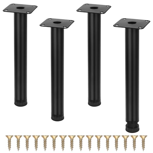 VINEST 4 Stück Möbelfüße Schwarz, 20cm Füße Für Möbel, Verstellbare Beine Für Möbel, Wiederverwendbar Möbelfüsse Metall Mit Schrauben Für Sofa Tisch Stuhl Schreibtisch Schränke VINEST 4 Stück Möbelfüße Schwarz, 20cm Füße Für Möbel, Verstellbare Beine Für Möbel, Wiederverwendbar Möbelfüsse Metall Mit Schrauben Für Sofa Tisch Stuhl Schreibtisch Schränke von VINEST