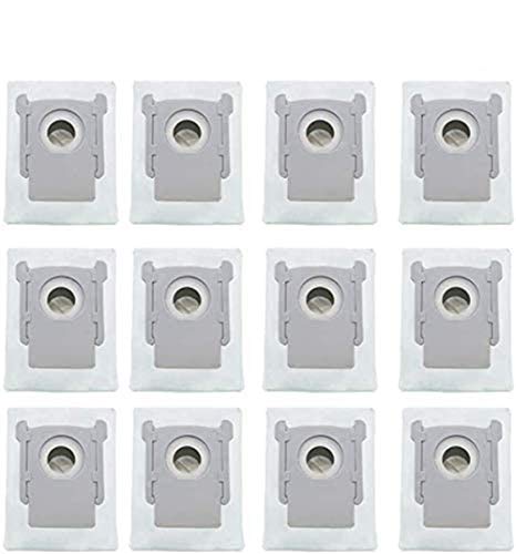 YanBan 12er-Pack Multi-Set Schmutzbeseitigungs-Ersatzbeutel für iRobot Roomba i7 i7+ s9 Staubsauger mit sauberer Basis von VINFANY