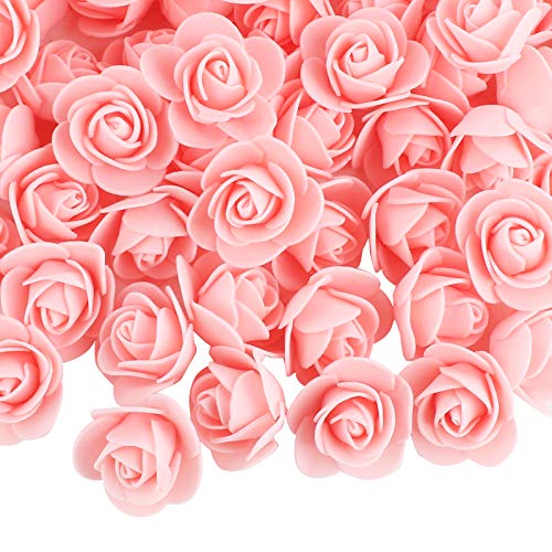 VINFUTUR 200 Stücke Schaumrosen Künstliche Rosenköpfe Mini Foamrosen Kunstrosen für DIY Rosen Bär Valentinstag Hochzeit Party Home Deko von VINFUTUR