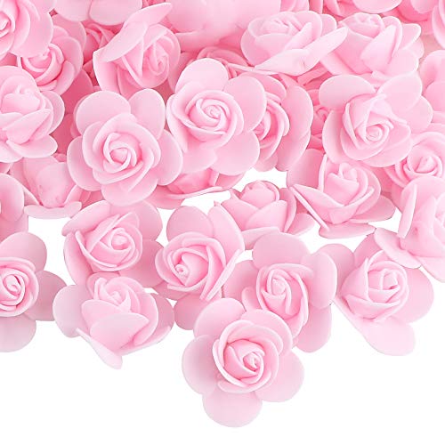 VINFUTUR 200 Stücke Schaumrosen Künstliche Rosenköpfe Mini Foamrosen Kunstrosen für DIY Rosen Bär Valentinstag Hochzeit Party Home Deko von VINFUTUR