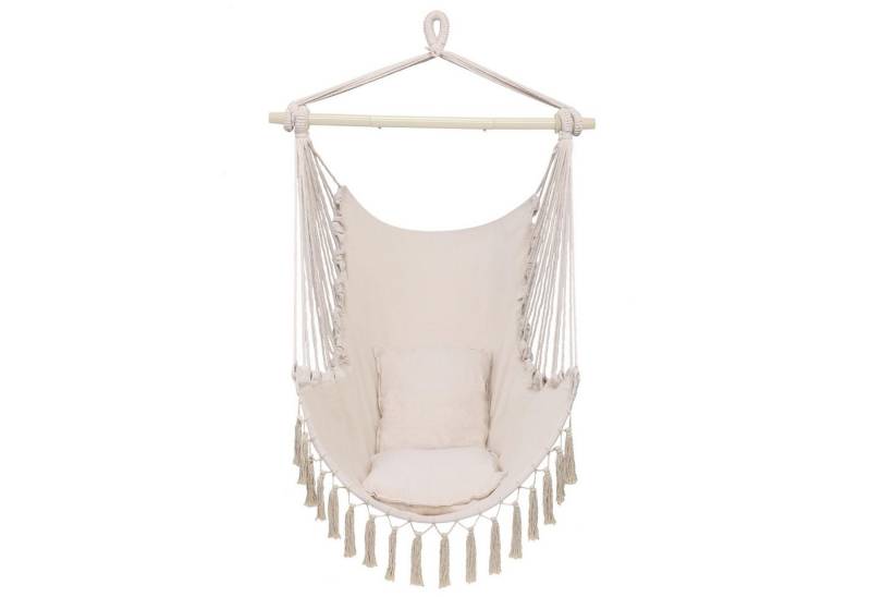 VINGLI Hängesessel Hängesessel Out- & Indoor mit 2 Kissen von VINGLI