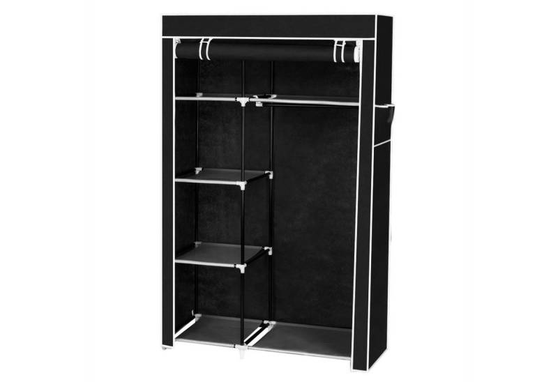 VINGLI Stoffschrank Kleiderschrank 104.5x45.5x158cm Stoffschrank mit Kleiderstange von VINGLI
