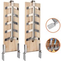 Vingo - swanew 2er Set Flammlachsbrett Fischfilethalter xl Holzplatten Flammlachse Grillplanke Vingo - swanew 2er Set Flammlachsbrett Fischfilethalter xl Holzplatten Flammlachse Grillplanke von VINGO
