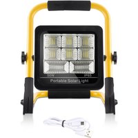 Swanew 50W led Fluter Flutlicht Solar Beleuchtung Baustrahler Akku Arbeitsleuchte von VINGO