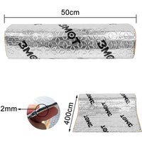50x200cm Dämmmatte Trittschalldämmung Vibration Auto Fahrzeugdämmung Bitumen Ersatz Motorraum 1m² von VINGO