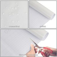 Swanew 5M Klebefolie pvc Möbel Tür Hochglanz Schrank Glanz Folie SelbstklebeFolie Optik von VINGO