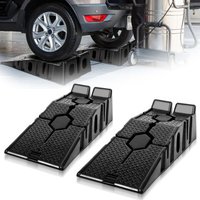 Auffahrrampe 2er Set Kunststoff Schwerlast Rampe bis 3 Tonnen KFZ-Auffahrt Plattform Hebebühne PKW KFZ Auffahrrampe 2er Set Kunststoff Schwerlast Rampe bis 3 Tonnen KFZ-Auffahrt Plattform Hebebühne PKW KFZ von VINGO