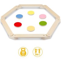 Vingo - swanew Balance Board aus Holz für Koordinationstraining Balancebrett Trickboard für Kinder Gleichgewicht Indoorboard von VINGO